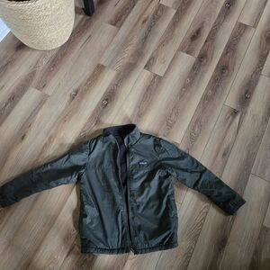 Patagonia Green Windbreaker Jacket